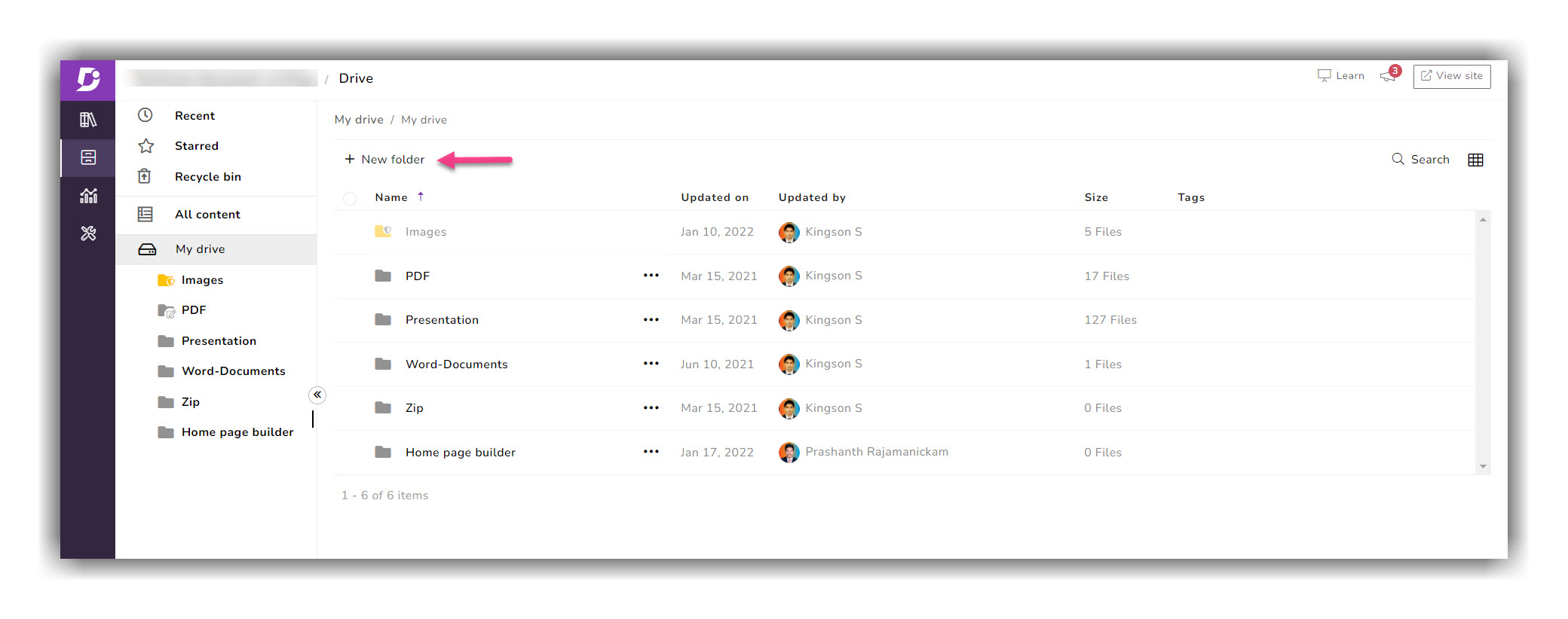 adding-folders-and-fils-to-your-document360-drive